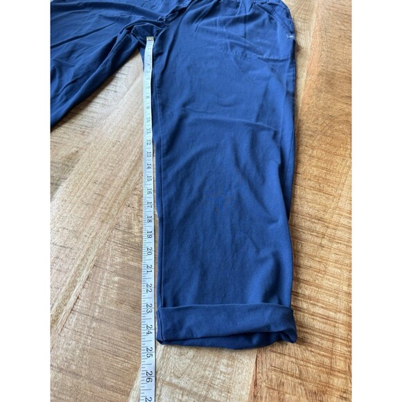 Life Is Good Women's Blue Crusher Flex Pull On Rolled Cropped Sweat Pants XL - Picture 9 of 10